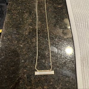 Gold Pearl Leanor Kendra Scott. Like new